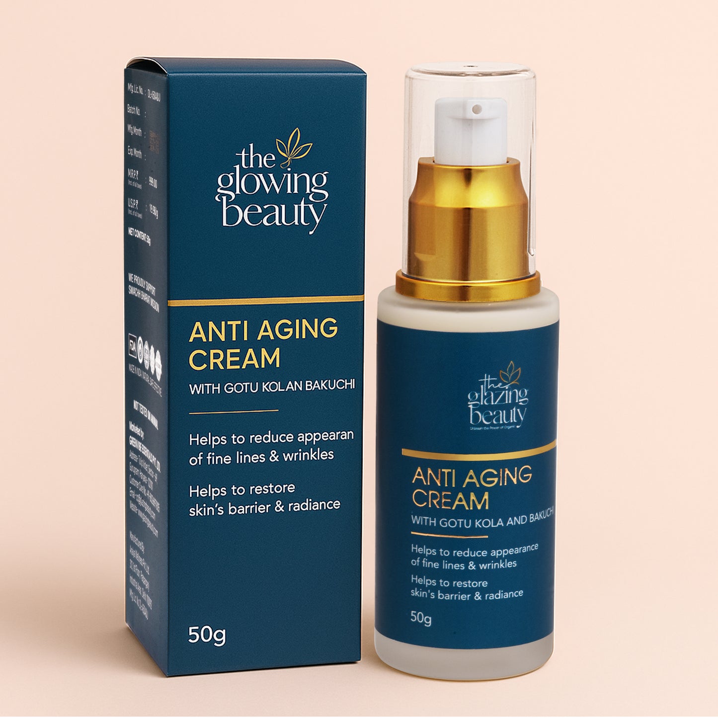 Anti-Aging Cream + SunGlaze Sunscreen SPF 50 PA+++