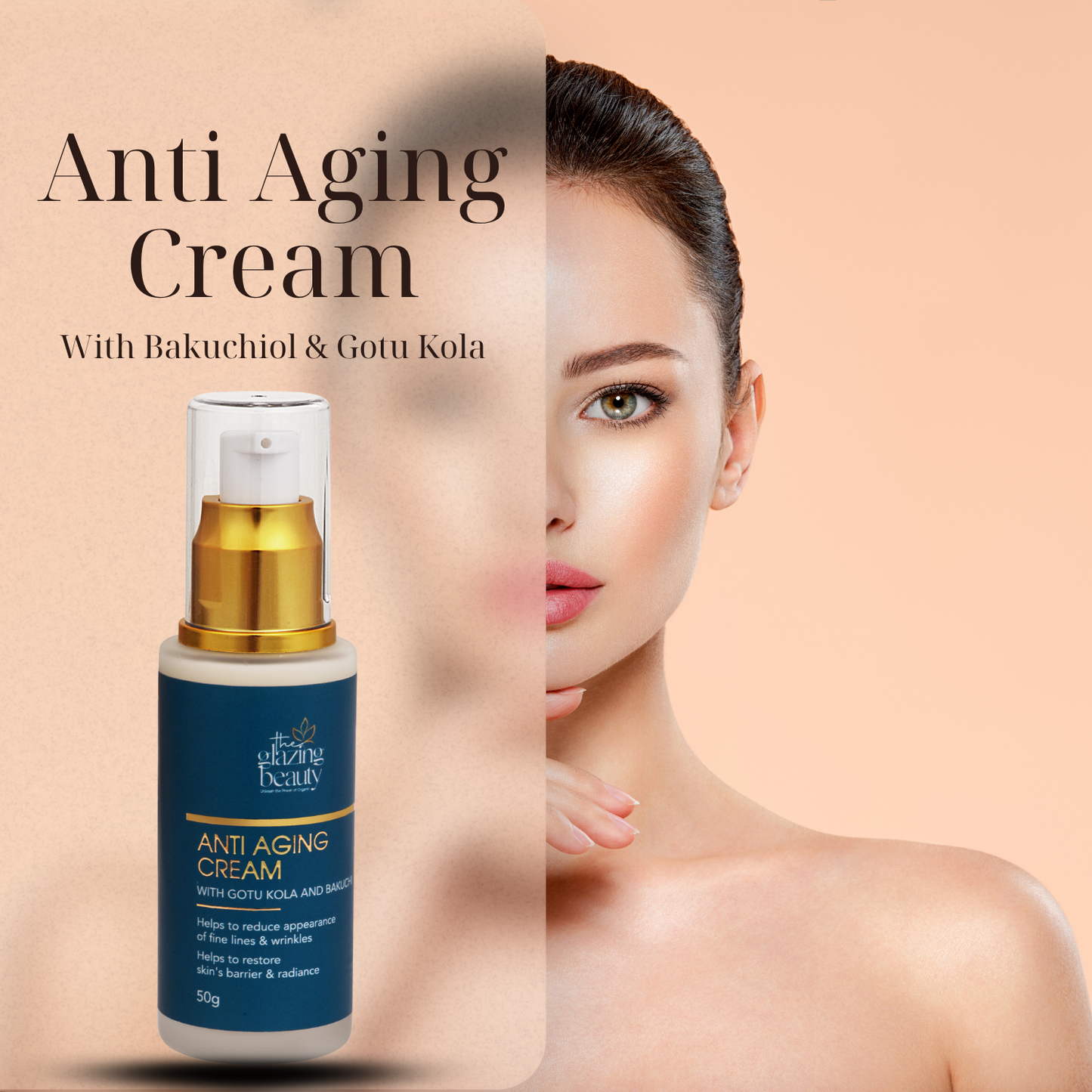 Anti-Aging Cream With Bakuchiol & Gotu Kola