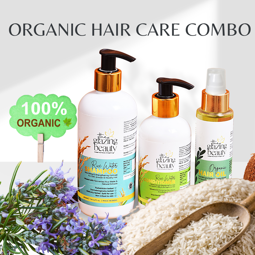 Organic Hair Care Combo Pack