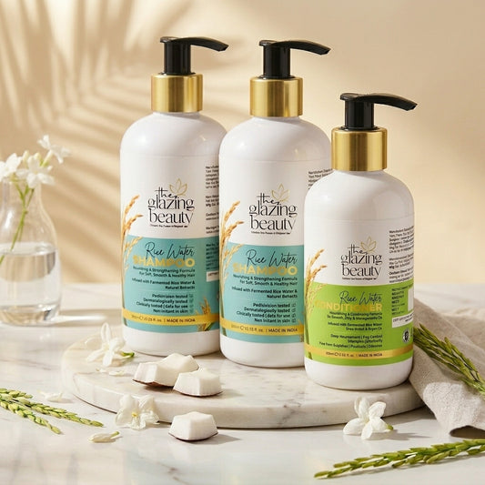 Rice Organic Shampoo And Conditioner Combo Pack