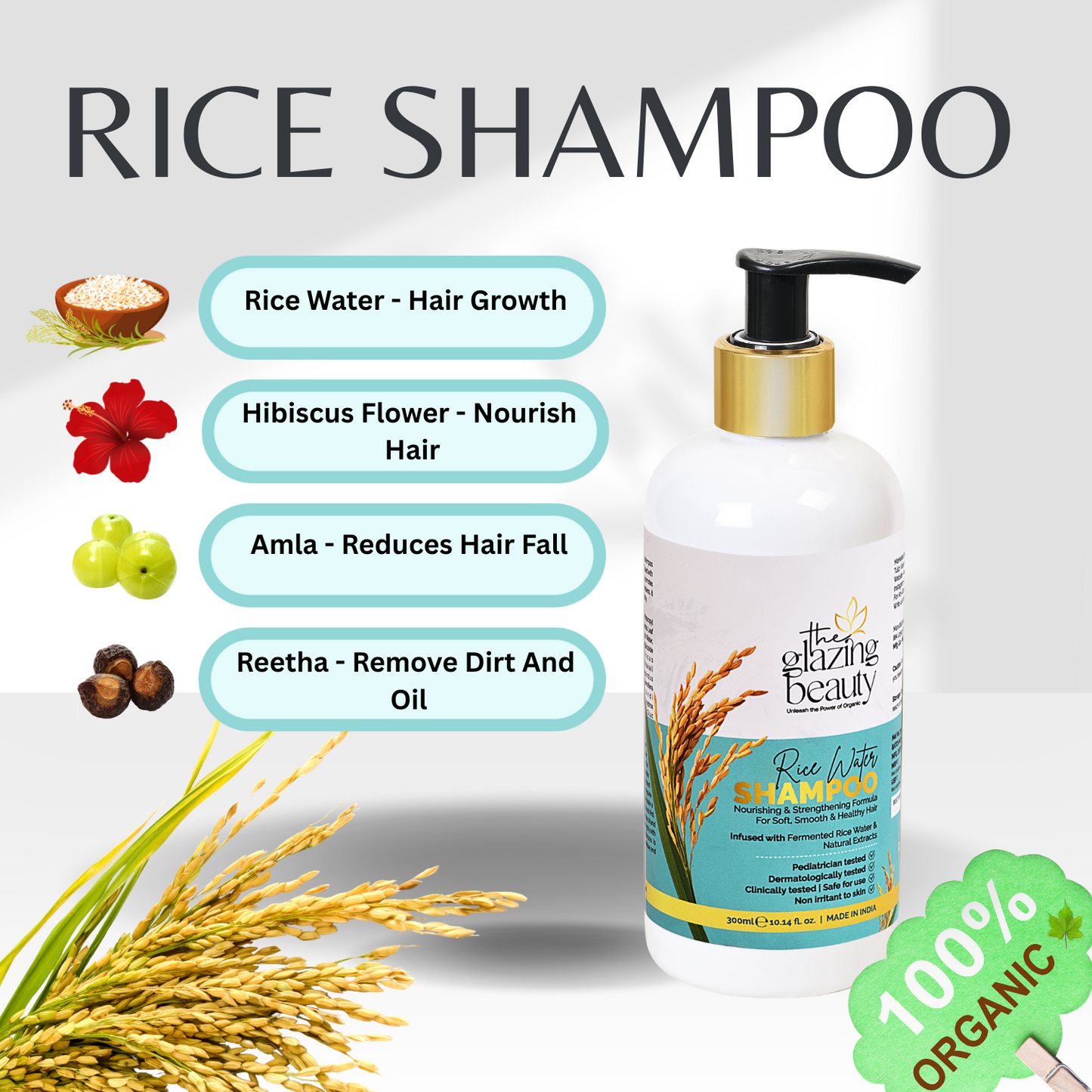 Organic Hair Care Combo Pack