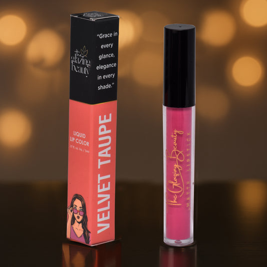Velvet Taupe – Nude Mauve Liquid Lipstick