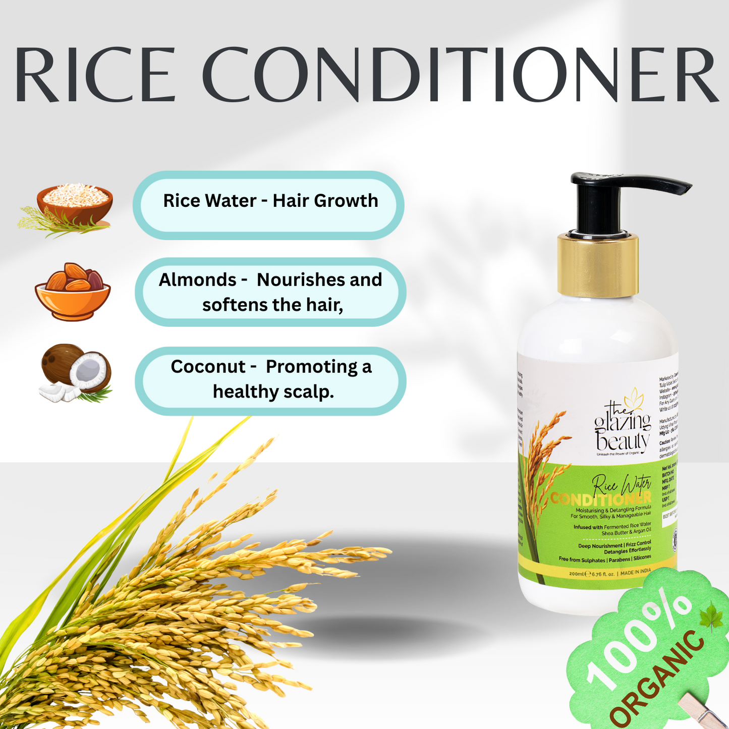Organic Hair Care Combo Pack