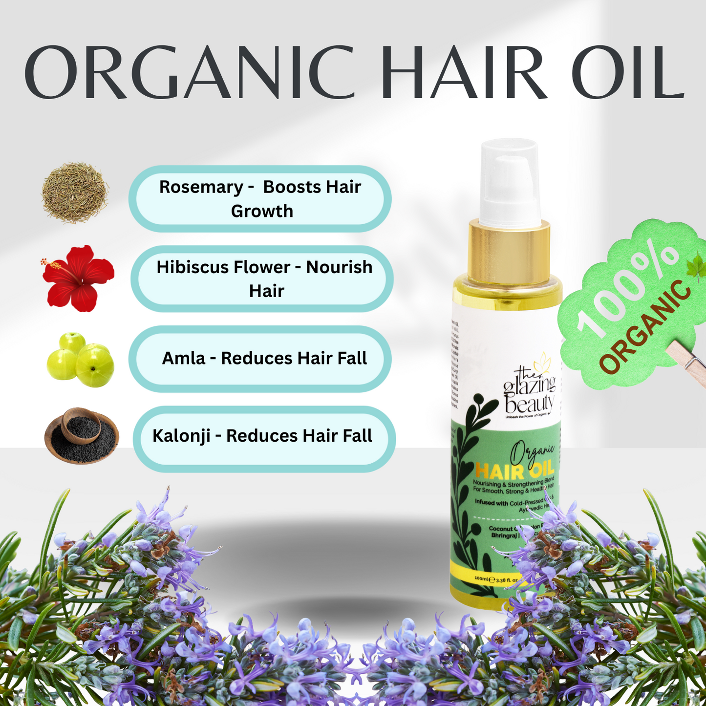 Organic Hair Care Combo Pack