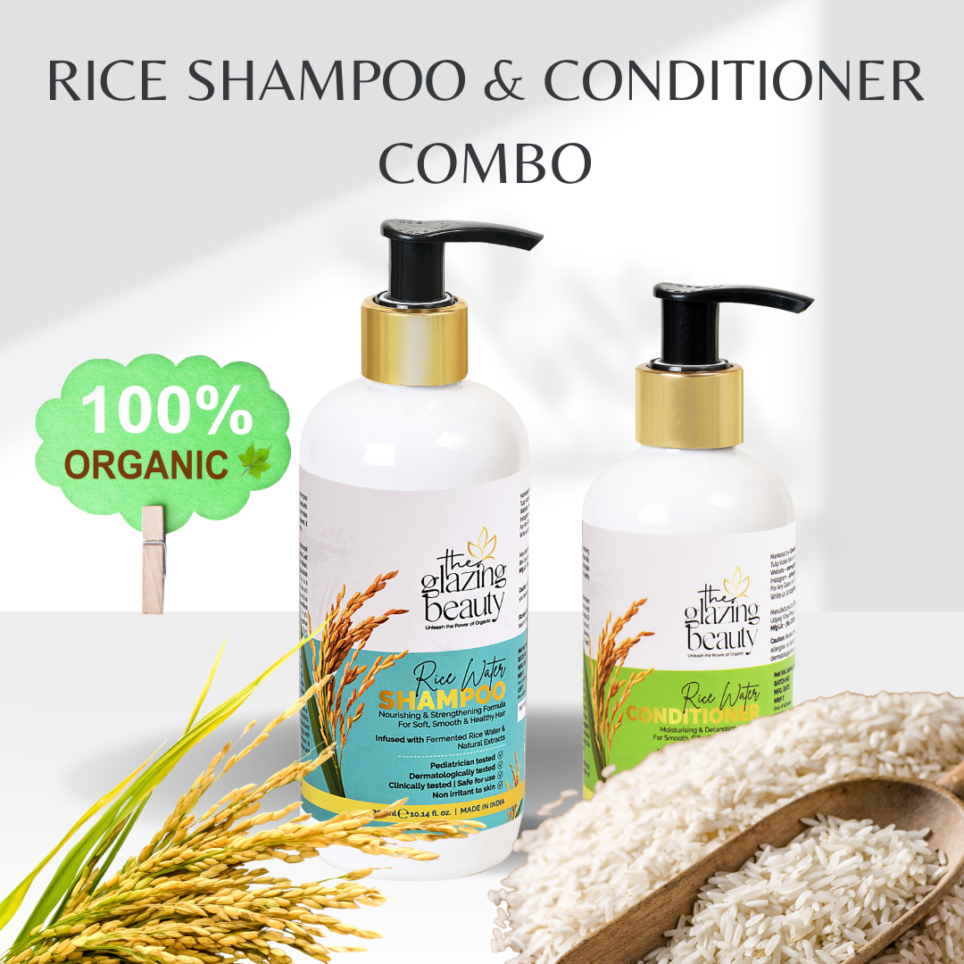 Rice Organic Shampoo And Conditioner