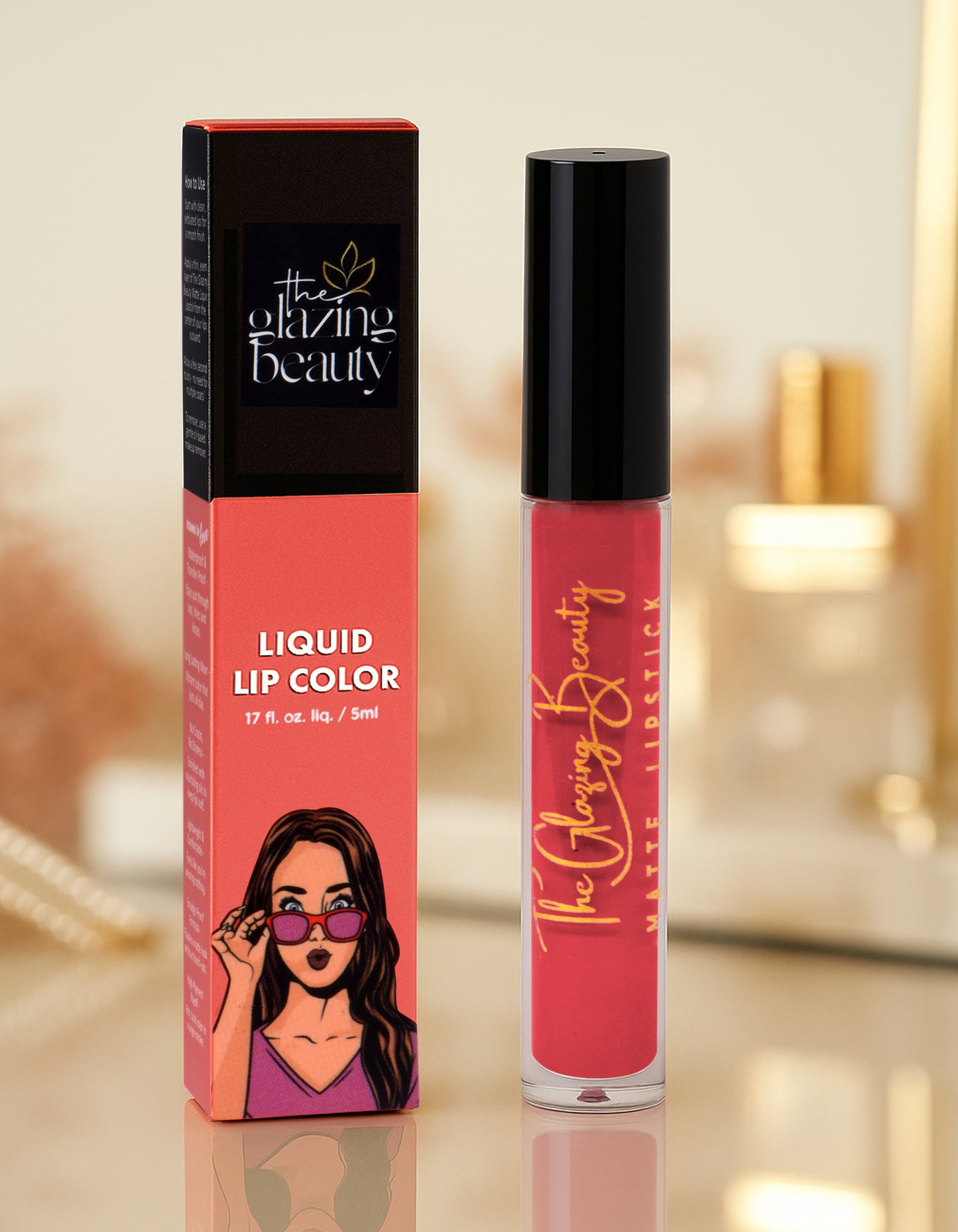 Rose Desire – Soft Pink Liquid Lipstick
