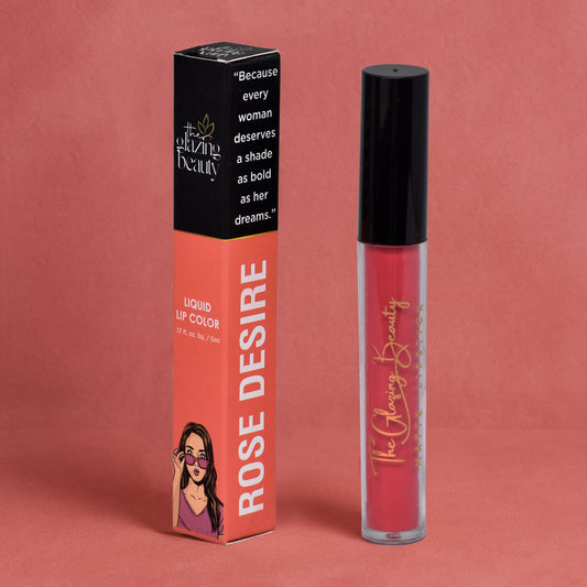 Rose Desire – Soft Pink Liquid Lipstick