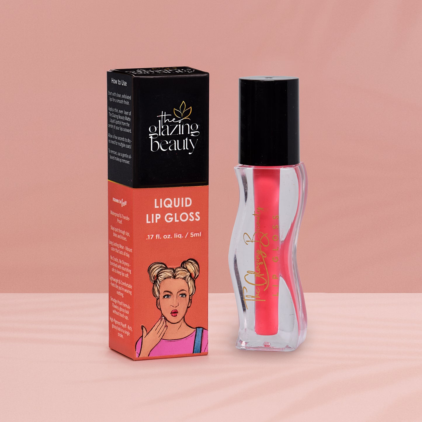 Blush Charm – Bubble Gum Pink LipGloss