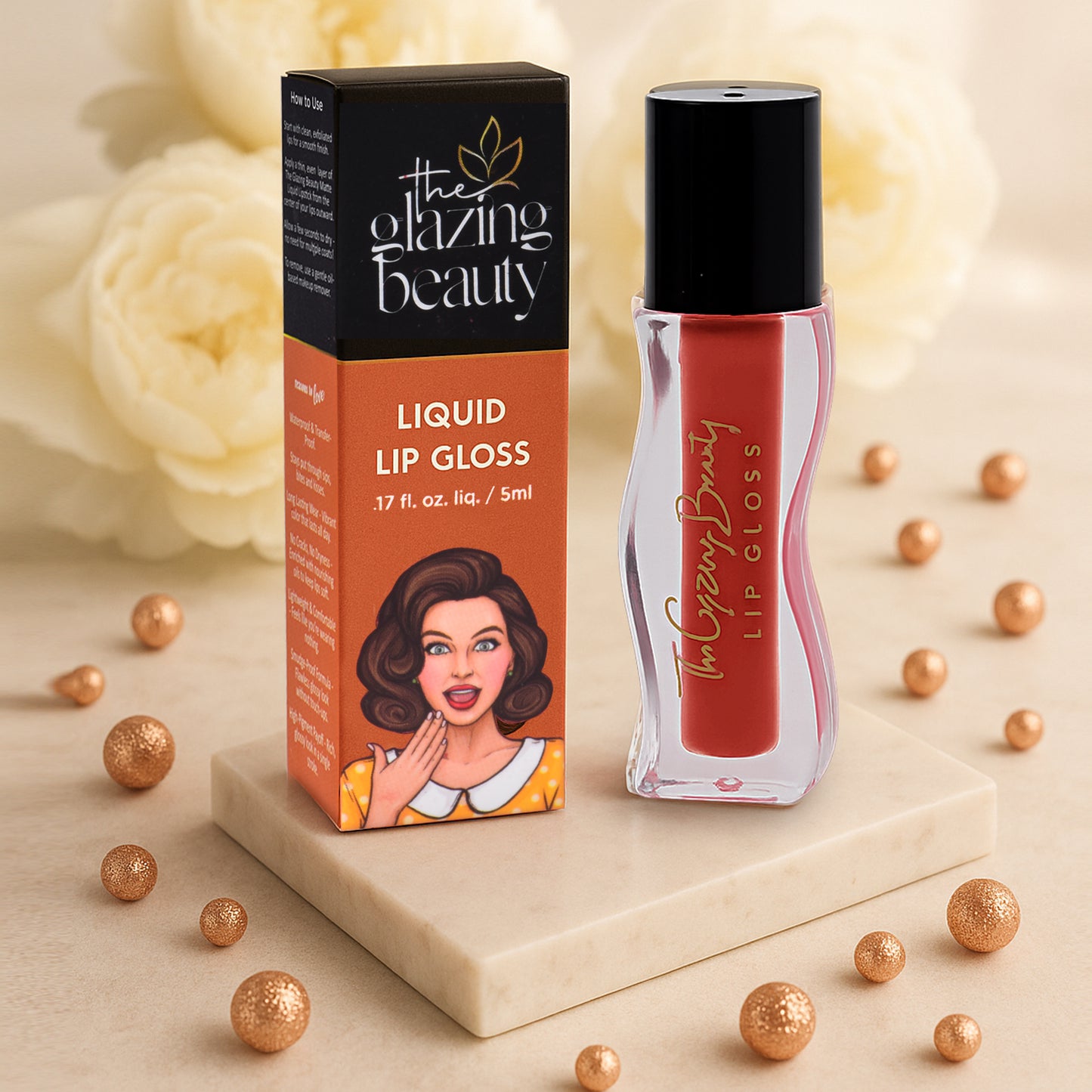 Velvet Desire – Nude Red LipGloss