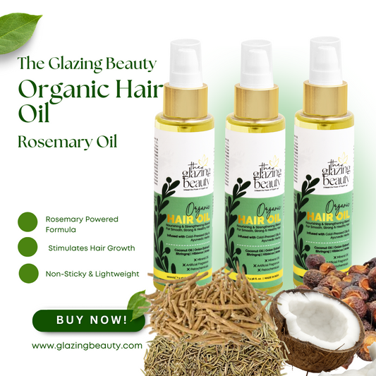 Organic Hair Oil - Pack Of 3
