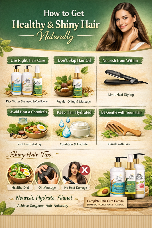How to Get Healthy &amp; Shiny Hair Naturally