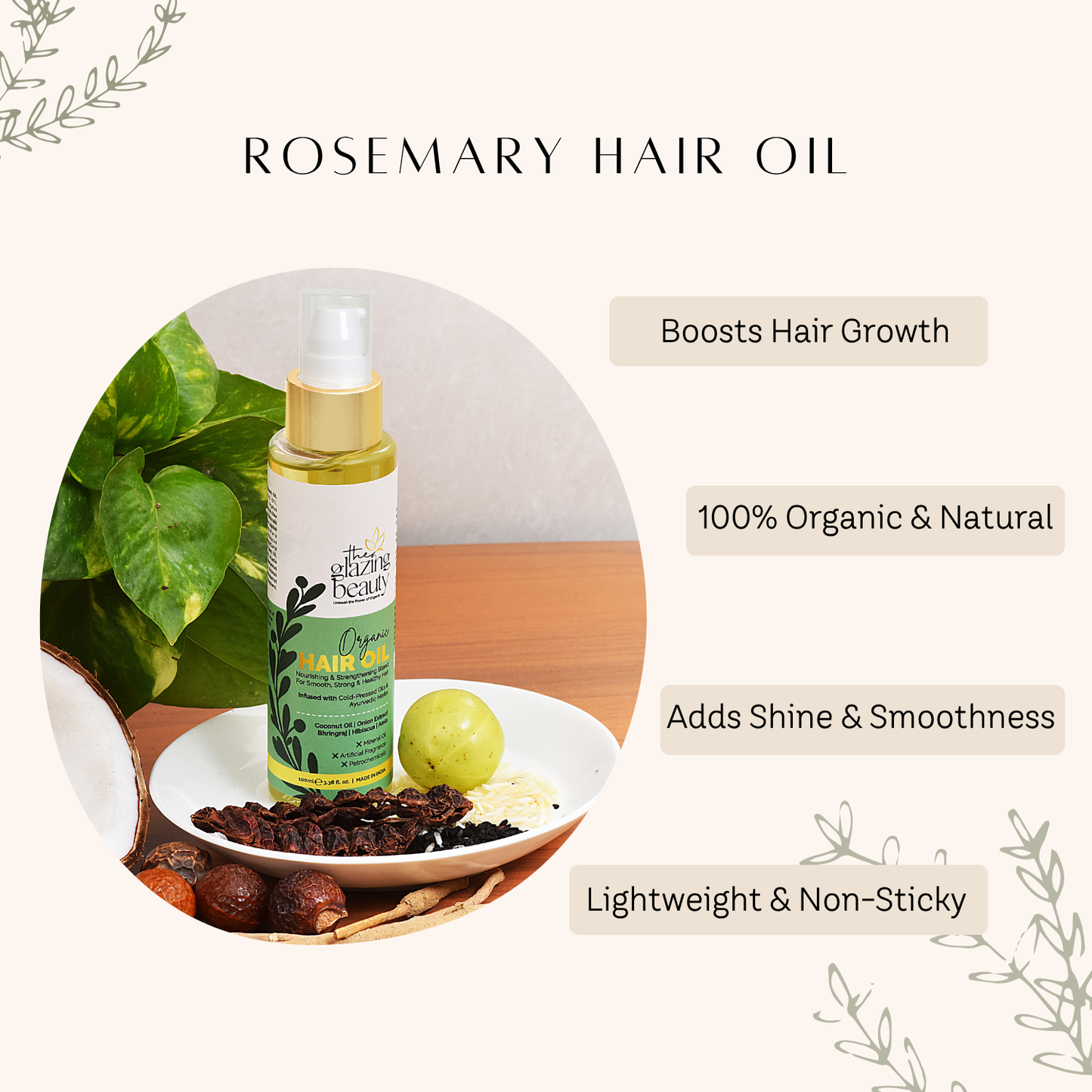 Rosemary Organic Hair Growth Oil
