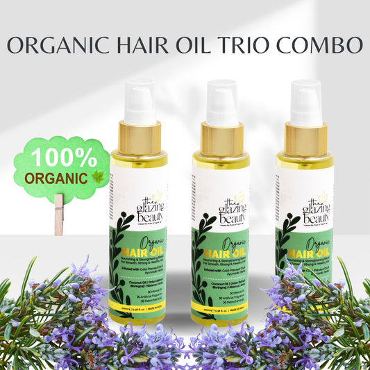 Organic Hair Oil - Pack Of 3