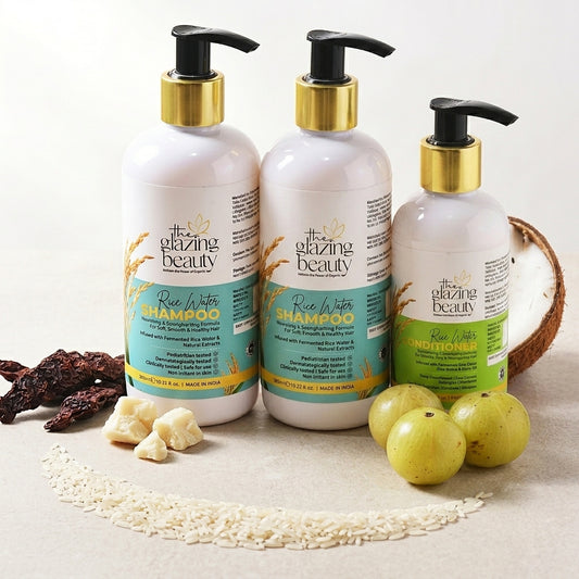Rice Organic Shampoo And Conditioner Combo Pack