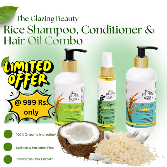Organic Hair Care Combo Pack at 999