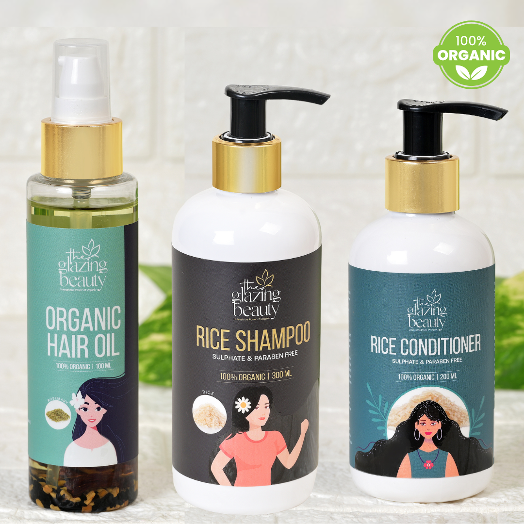 Organic Hair Care Combo Pack