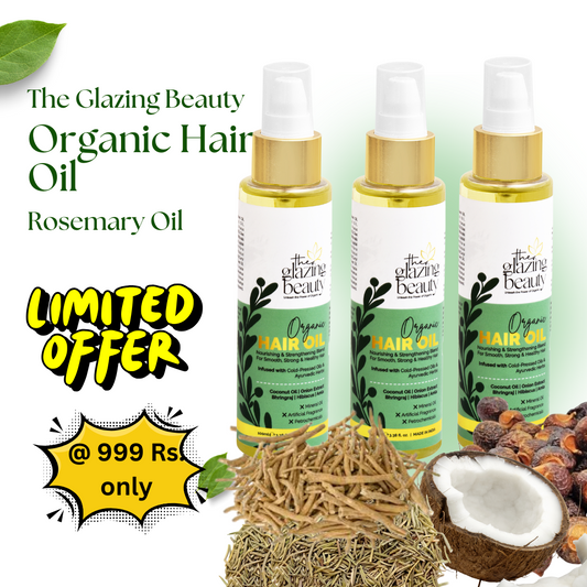 Organic Hair Oil - Pack Of 3 at 999