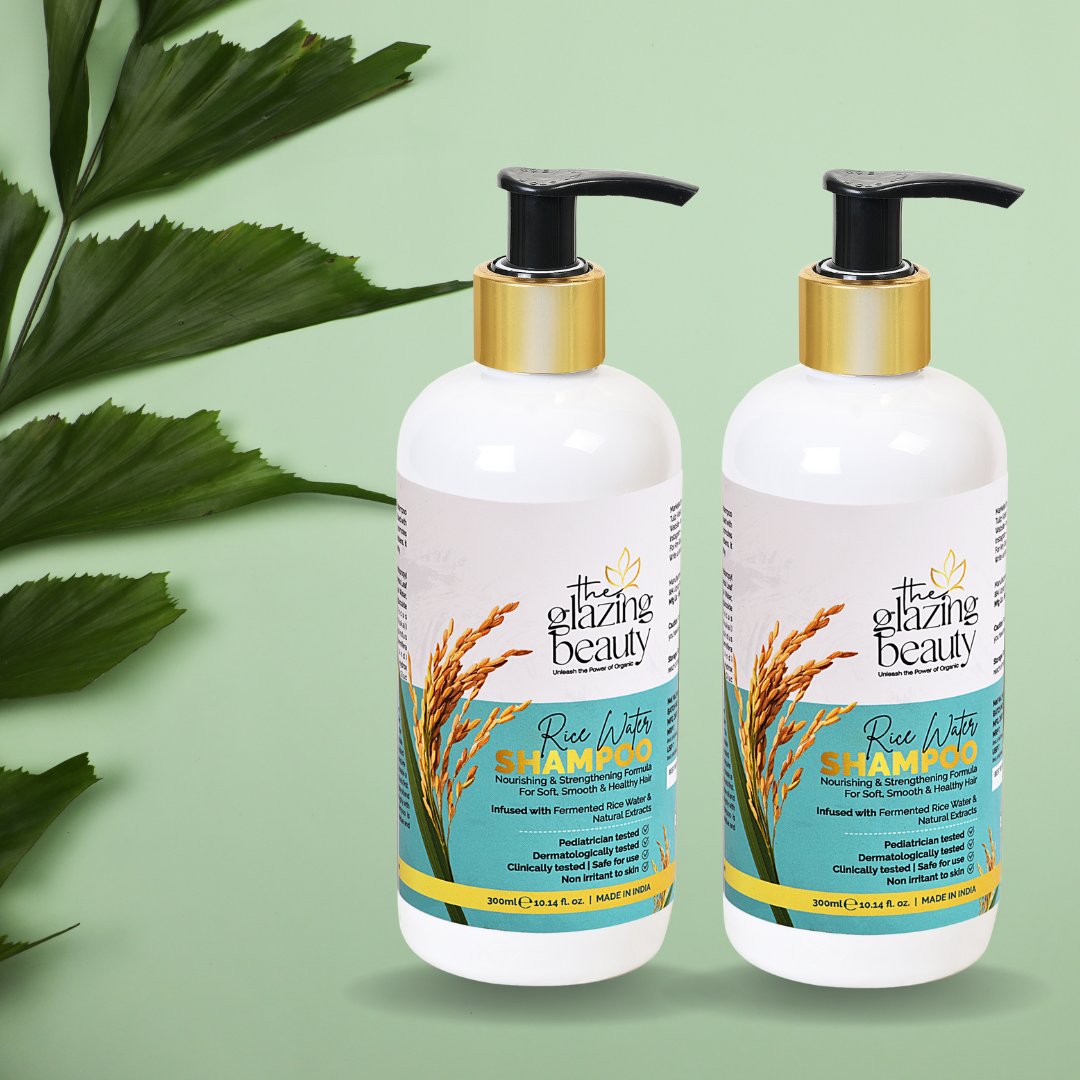 Organic Rice Shampoo Combo - Pack of 2