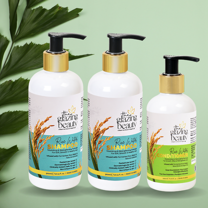 Rice Organic Shampoo And Conditioner Combo Pack