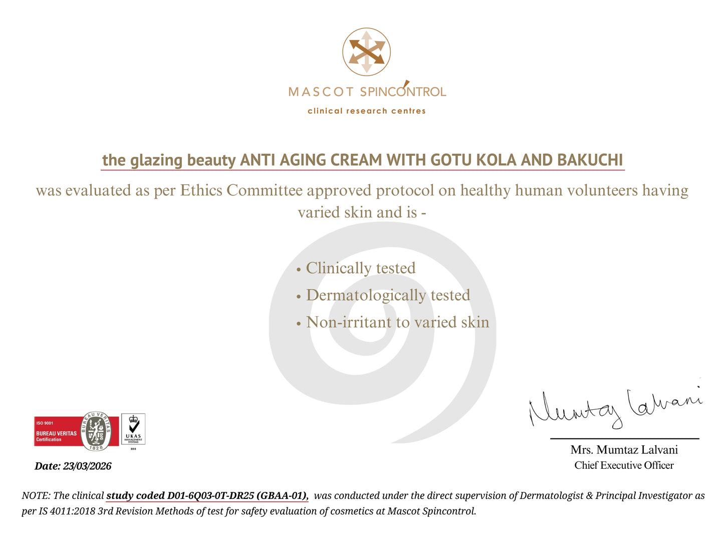 Anti-Aging Cream With Bakuchiol & Gotu Kola