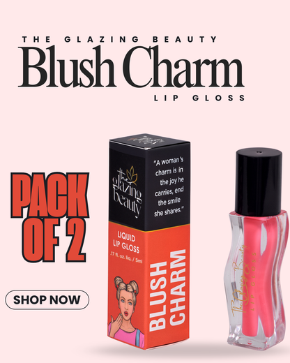 Blush Charm – Bubble Gum Pink LipGloss Pack Of 2