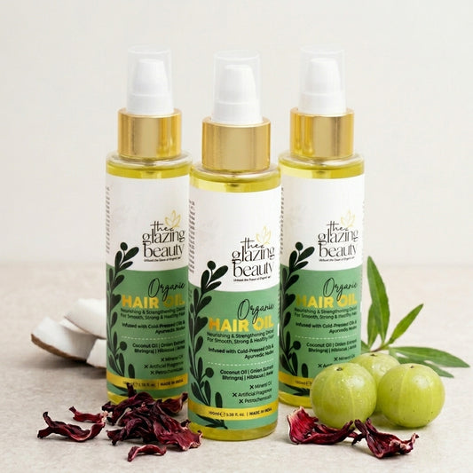 Organic Hair Oil - Pack Of 3