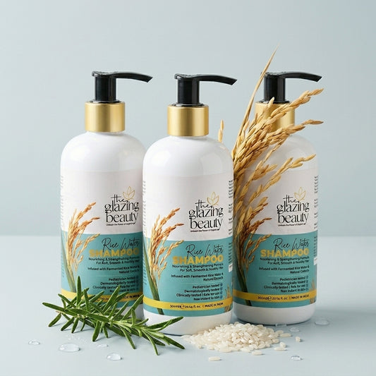 Organic Rice Shampoo Combo - Pack of 3