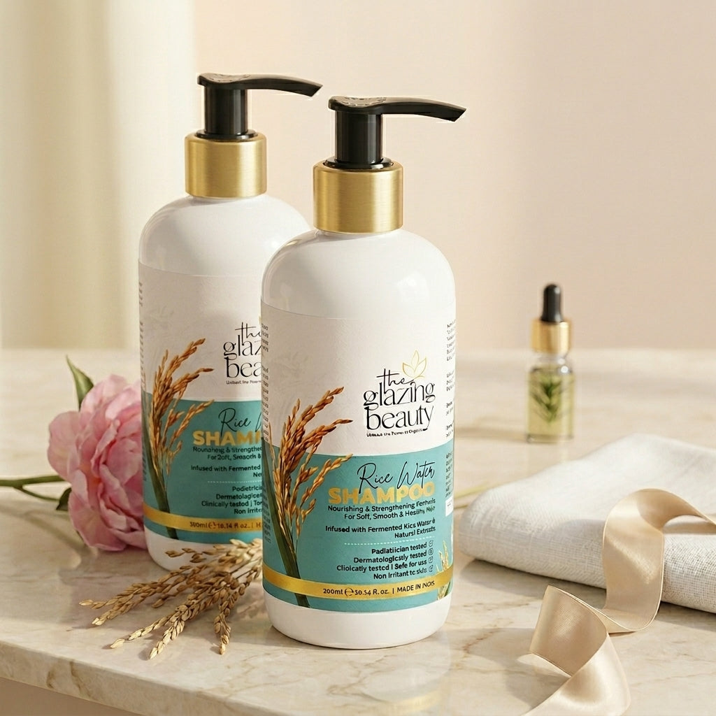 Organic Rice Shampoo Combo - Pack of 2