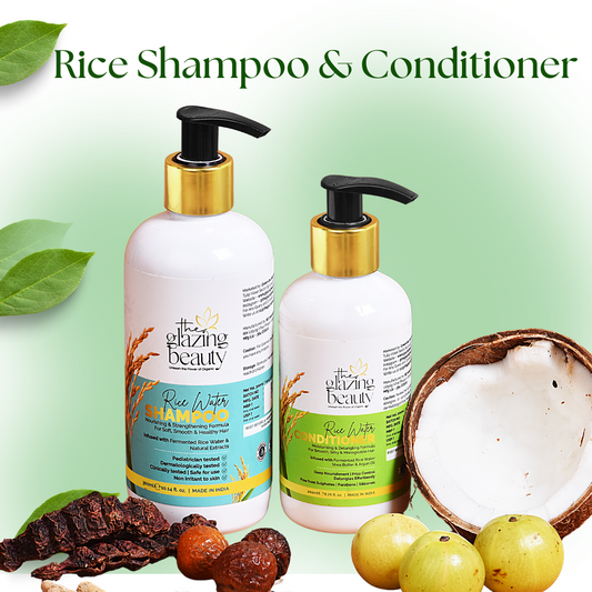 Rice Organic Shampoo And Conditioner