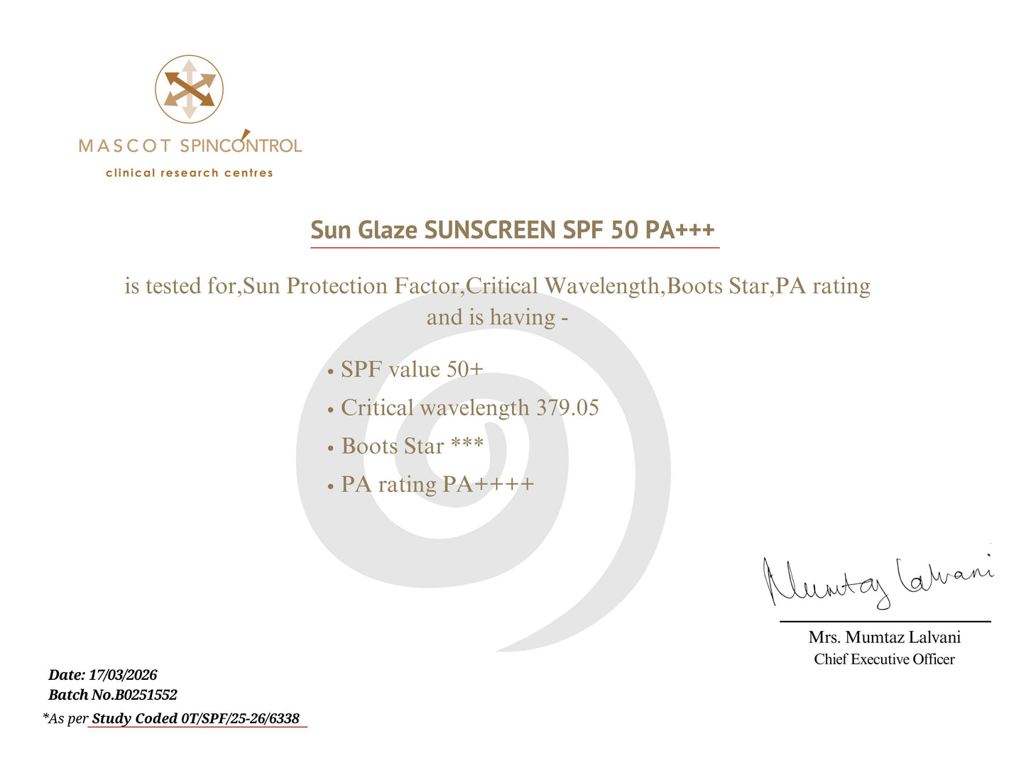Anti-Aging Cream + SunGlaze Sunscreen SPF 50 PA+++