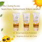 SunGlaze Sunscreen Trio Combo 50 Grams || UVA and UVB Rays Protection || SPF 50 PA+++